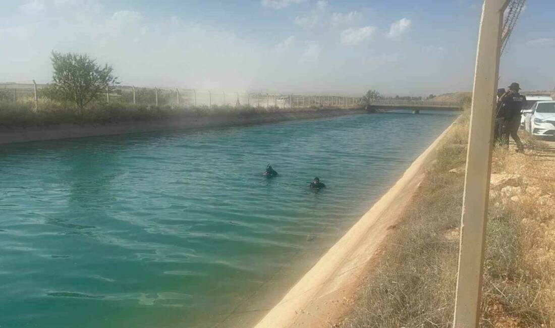 Şanlıurfa’da sulama kanalına düşerek akıntıya kapılan çocuğu arama çalışmaları 3’üncü