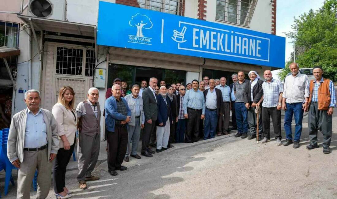 Şehitkamil Belediye Başkanı Umut Yılmaz, emekliler için Merveşehir’de ikinci bir
