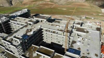 Siirt’te 386 adet deprem izolatörü ile donatılan 500 yatak kapasiteli