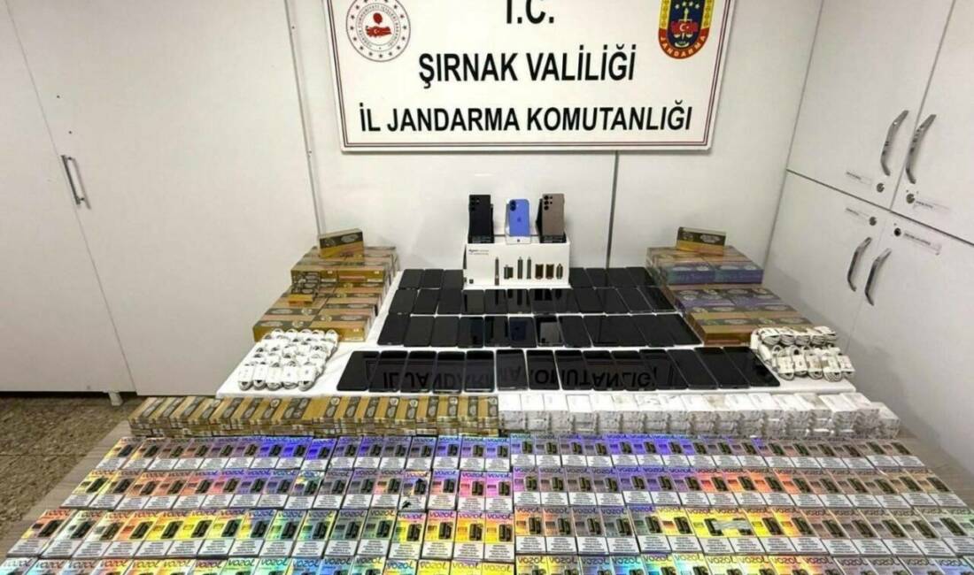 Şırnak İl Jandarma Komutanlığı, Kaçakçılık ve Organize Suçlarla Mücadele ekipleri