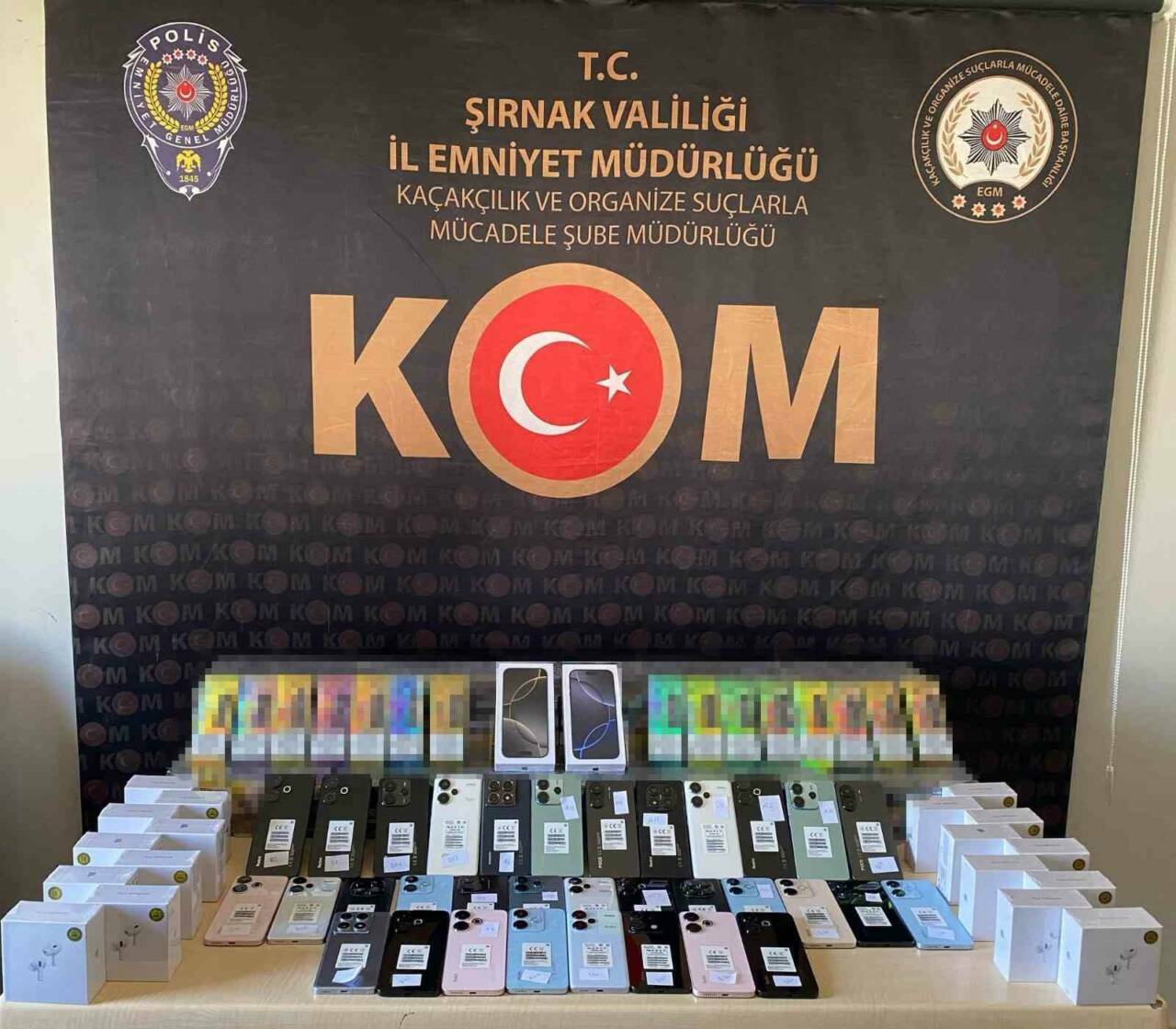 Şırnak'ta polis ekipleri terörle mücadele kapsamında yapılan operasyonlarda bir hafta