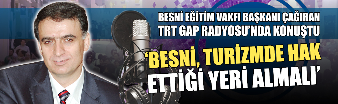 TRT GAP Diyarbakır Radyosu’nda yayınlanan