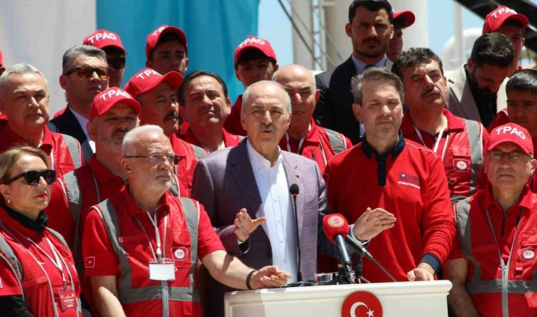 TBMM Başkanı Numan Kurtulmuş, Şırnak'taki petrol üretim alanında yaptığı konuşmada