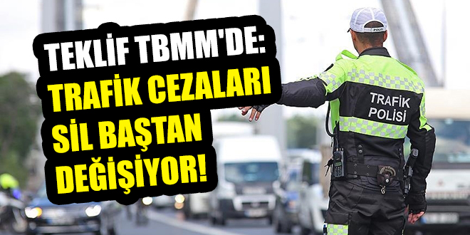 AK Parti milletvekillerinin imzasını taşıyan, trafik cezalarının artırılmasına yönelik düzenlemeleri