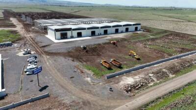Diyarbakır'da, Terörsüz Türkiye sürecinin etkileri İmalatçılar Sanayi Sitesi projesine yansıdı.