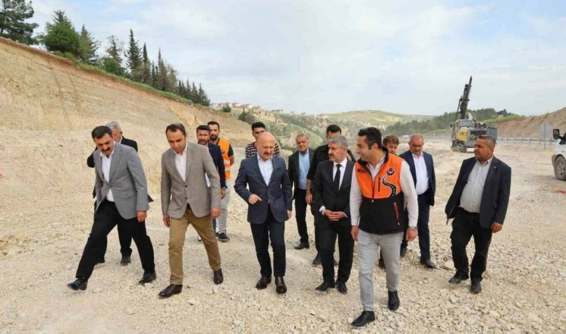 Adıyaman Valisi Osman Varol, Besni ilçesi çevre yolundaki çalışmaları inceledi.