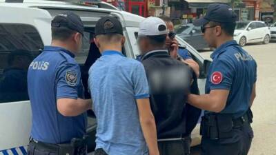 Adıyaman'da yaşları 15 olan E.K. ve B.G., bir motosikleti çaldıktan