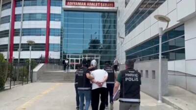 Adıyaman'da uyuşturucuyla mücadele kapsamında yapılan operasyonda A.Ç ve M.C isimli