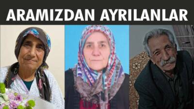 06-07.06.2025 Cuma, Cumartesi gününe ait Besni’de Vefat Edenler köşesi.