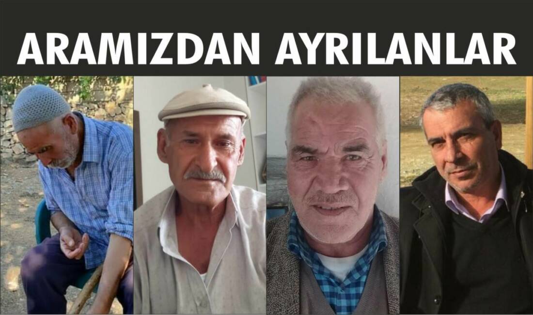 25-26.06.2025 Çarşamba, Perşembe gününe ait Besni’de Vefat Edenler köşesi.