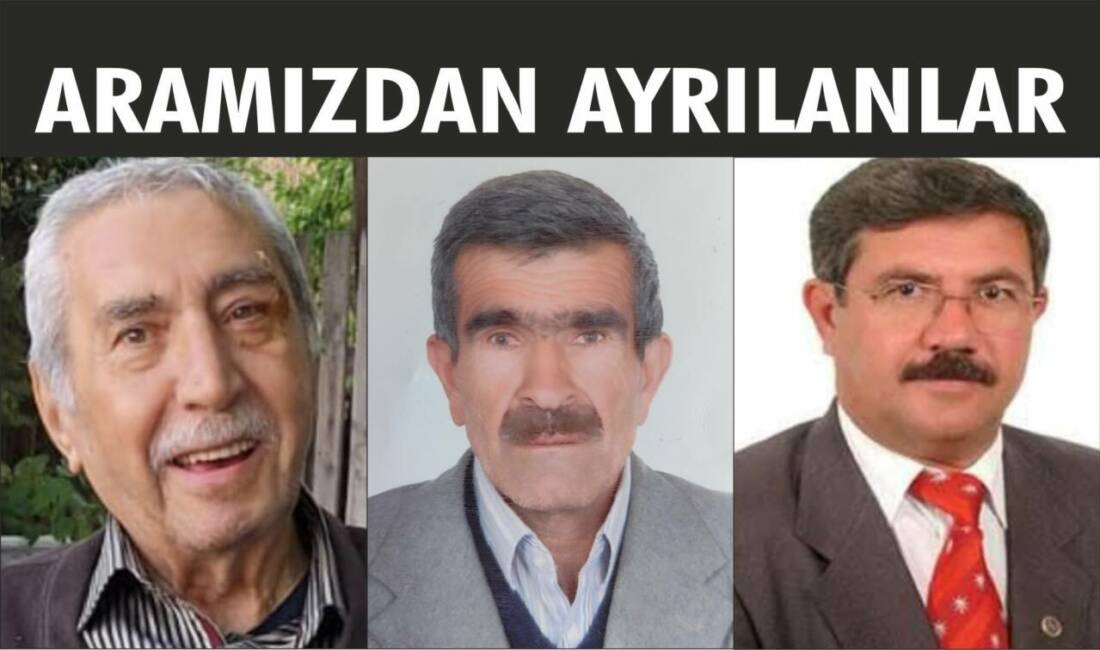 28.06.2025 Cumartesi gününe ait Besni’de Vefat Edenler köşesi.