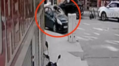 6 yaşındaki kız çocuğunun, dengesini kaybederek 5’inci kattan park halindeki