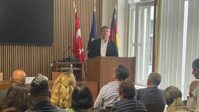 Adıyaman Belediye Başkanı Abdurrahman Tutdere, Türk-Alman İş Adamları Derneği’nin (TDU)