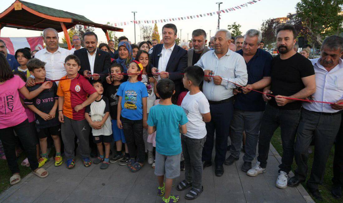 Adıyaman Belediyesi, her 2 ayda bir yeni park kazandırarak yeşil