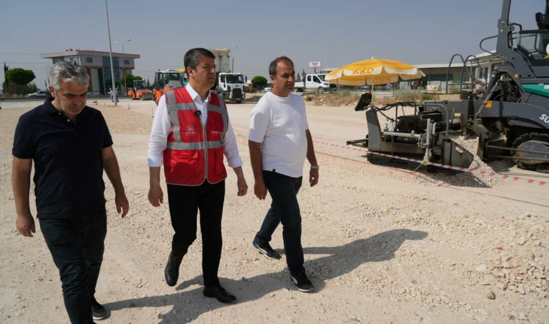 Adıyaman Belediyesi, kent ulaşımı açısından stratejik öneme sahip Mersin Caddesi’nde