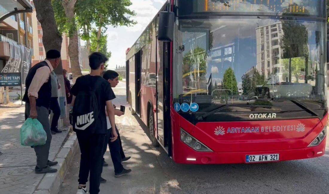 Adıyaman Belediyesi şehir içi toplu taşımada reform niteliğinde köklü bir