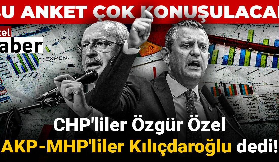 Gündemar Araştırma’nın 60 ilde gerçekleştirdiği kamuoyu yoklaması, CHP tabanının parti