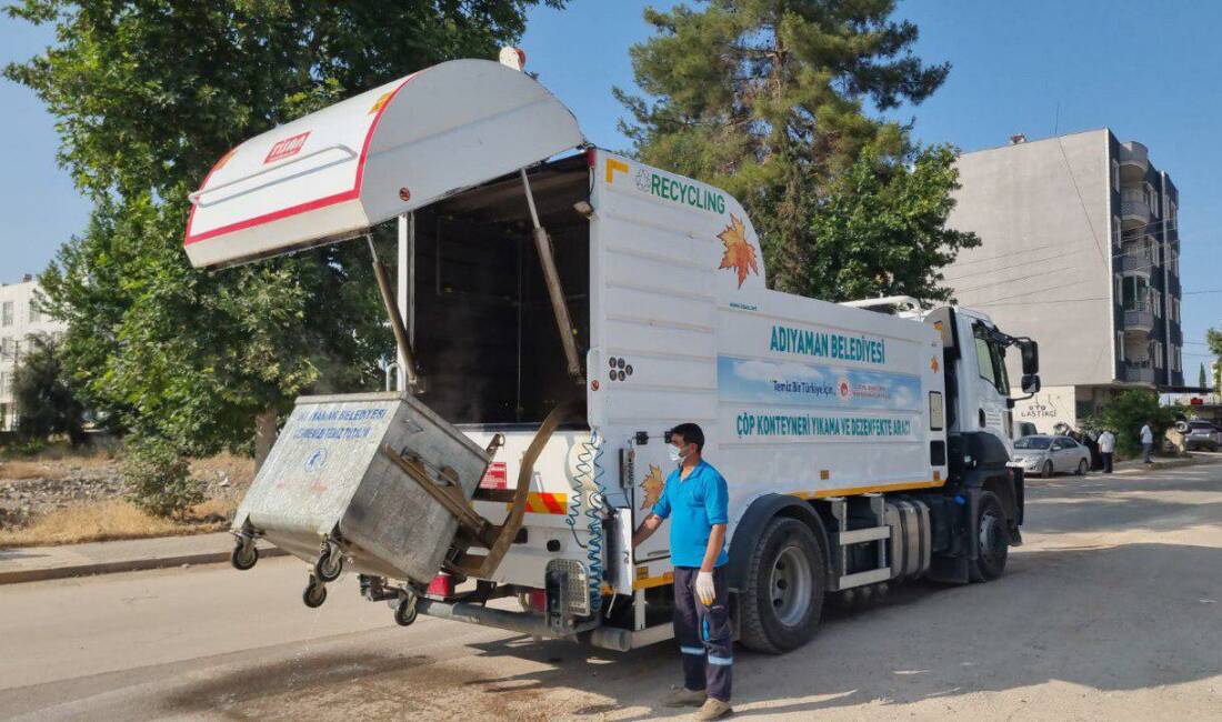 Kurban Bayramı süresince temizlik hizmetlerini kesintisiz sürdüren Adıyaman Belediyesi, 236
