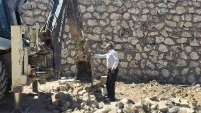 Adıyaman’ın Gölbaşı ilçesinde 6 Şubat’ta meydana gelen Kahramanmaraş merkezli depremlerin