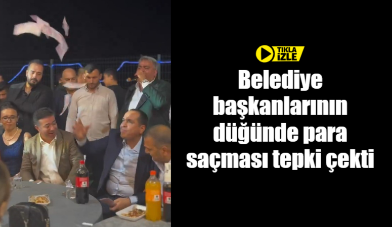 Şanlıurfa’da bir düğüne katılan Siverek Belediye Başkanı Ali Murat Bucak