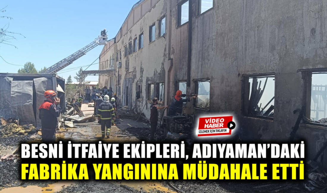 Adıyaman Organize Sanayi Bölgesi’nde faaliyet gösteren parke taşı üretim tesisi