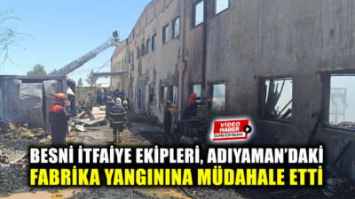 Adıyaman Organize Sanayi Bölgesi’nde faaliyet gösteren parke taşı üretim tesisi