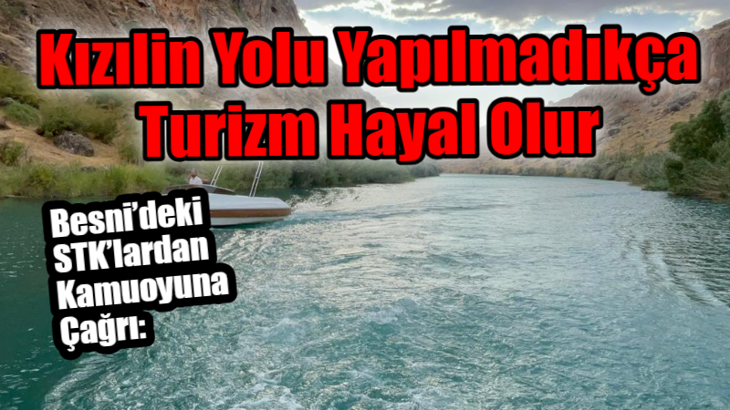 Kızılin bölgesinin yıllardır beklediği yol hâlâ yapılmadı. Besni’deki sivil toplum