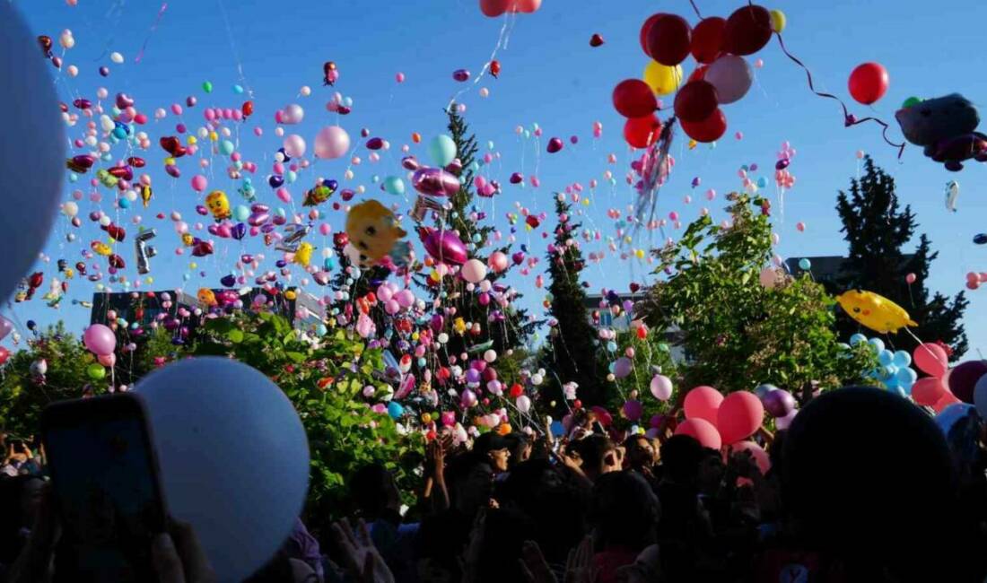 Gaziantep'te karaciğer kanseriyle mücadele eden Elif Azra ve diğer çocuklara