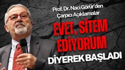 Deprem bilimci ve Bilim Akademisi üyesi Prof. Dr. Naci Görür,