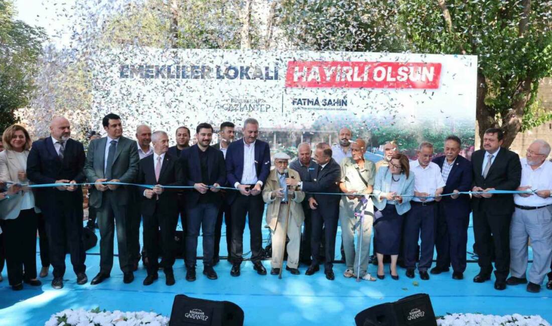 Gaziantep Büyükşehir Belediyesi tarafından yapılan Emekliler Lokali, 30 Haziran Dünya