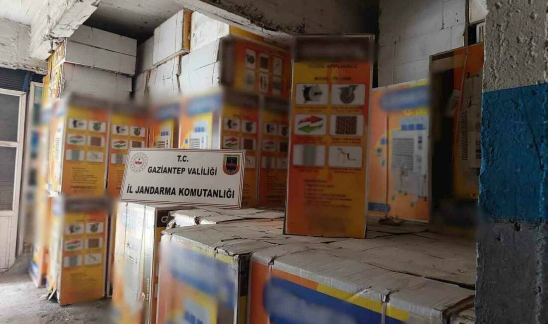 Gaziantep’te 3 milyonluk gümrük kaçağı malzeme ele geçirildi Gaziantep’te bir iş yerine yapılan operasyonda piyasa değeri 3 milyon