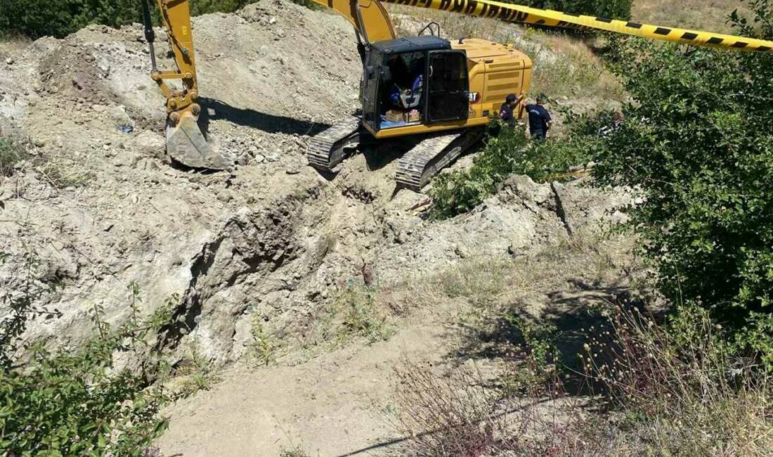 Adıyaman’da, kazı çalışmaları esnasında meydana gelen göçük altında kalan kişi