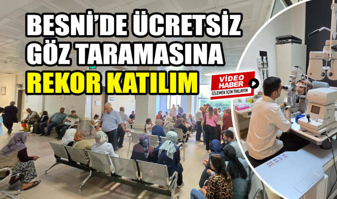 Besni Eğitim Vakfı (BEV), ilçede yaşanan göz sağlığı hizmeti eksikliğine