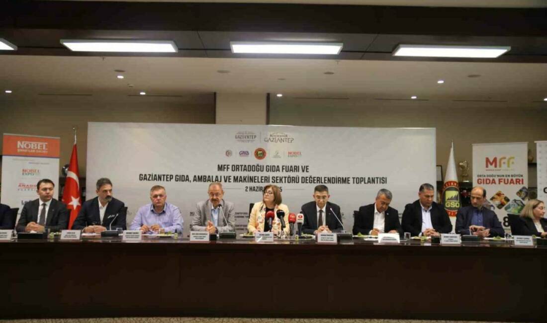 Gaziantep Sanayi Odası (GSO) tarafından düzenlenen MFF Ortadoğu Gıda Fuarı