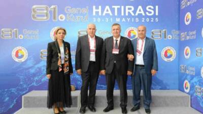 GTB Yönetim Kurulu Başkanı Mehmet Akıncı ve GTB TOBB delegeleri,