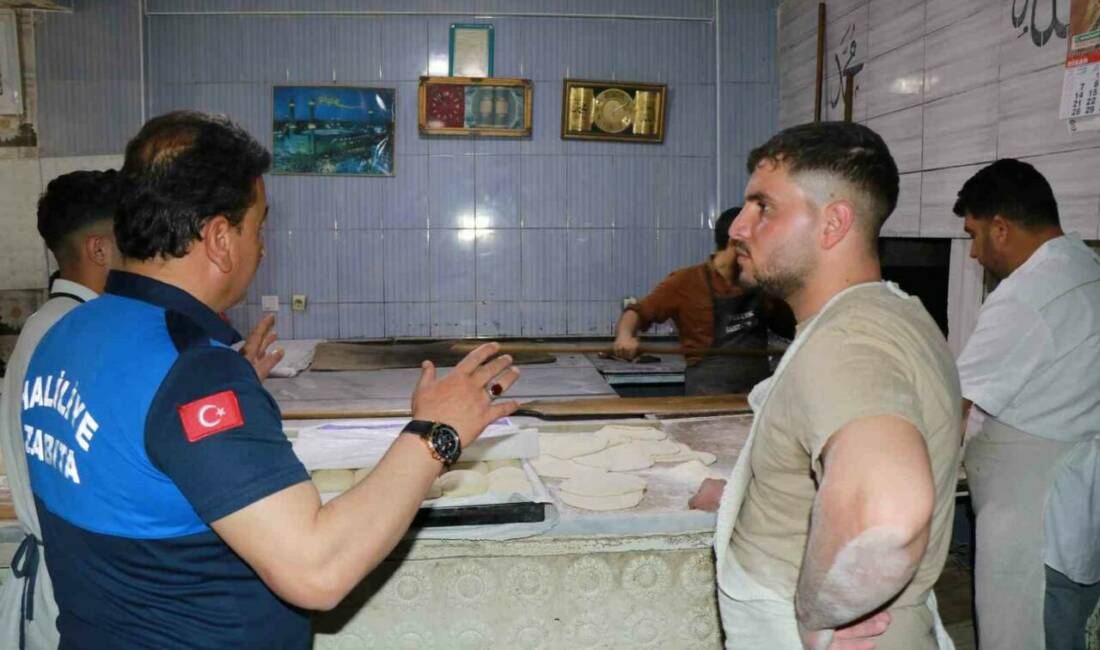 Haliliye Belediyesi Zabıta Müdürlüğü, Kurban Bayramı süresince vatandaşların ekmek ihtiyacını