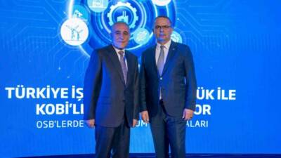 Dijital ve yeşil dönüşümü simgeleyen ikiz dönüşümün ülke genelindeki OSB’lere