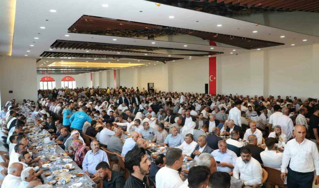 Şanlıurfa'da yaşanan bir husumet, barışla sonuçlandı. Eyyübiye ilçesinde iki aile