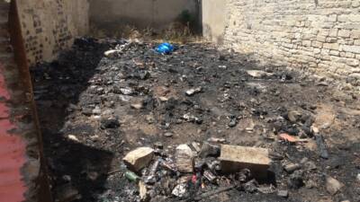 Kilis’te metruk bir binada çıkan yangın itfaiye ekipleri tarafından söndürüldü.