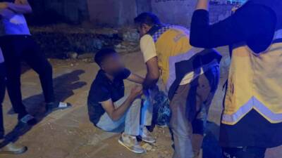 Adıyaman’da kullandığı maddenin etkisinde kalan bir genç, mahallede tedirginliğe neden