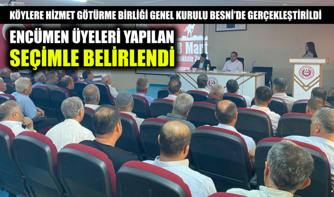 Besni Kaymakamı Çağlar Partal’ın başkanlığında, İl Genel Meclisi üyeleri ve