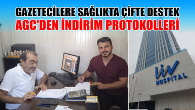 Adıyaman Gazeteciler Cemiyeti (AGC), üyelerine yönelik sağlık alanındaki iş birliklerine
