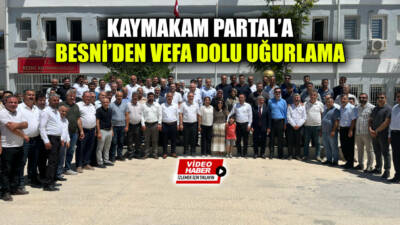 Yaklaşık üç yıldır Besni’de görev yapan ve Silopi Kaymakamlığına atanan