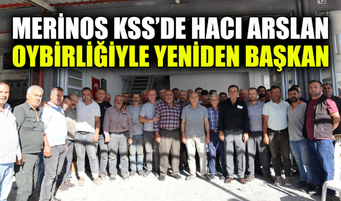 Besni Merinos Küçük Sanayi Sitesi’nin olağan genel kurulunda mevcut başkan