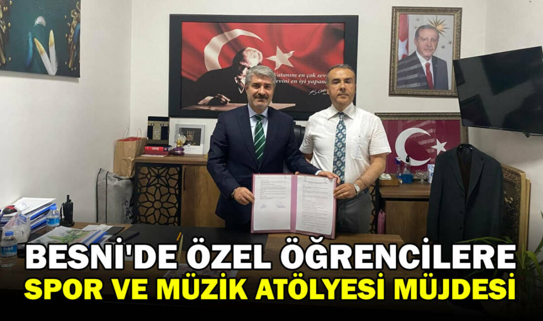 Besni Belediye Başkanı Reşit Alkan ve Besni İlçe Milli Eğitim