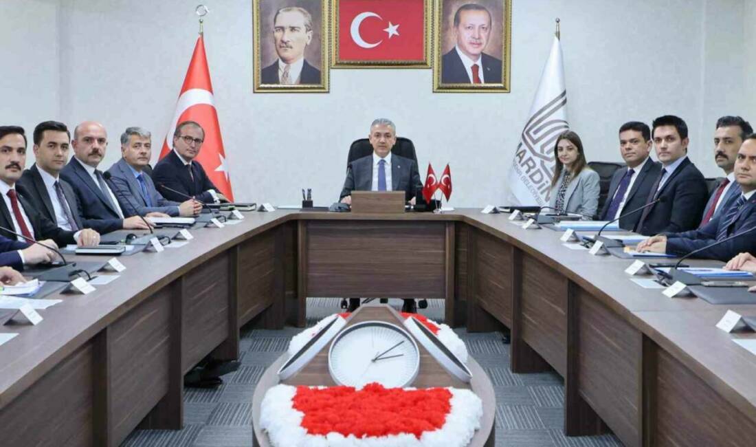 Mardin Valisi ve Büyükşehir Belediye Başkan Vekili Tuncay Akkoyun başkanlığında