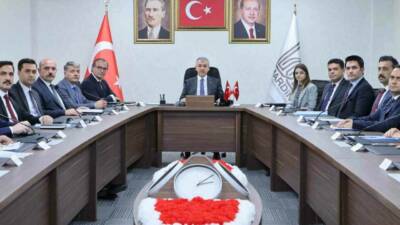 Mardin Valisi ve Büyükşehir Belediye Başkan Vekili Tuncay Akkoyun başkanlığında