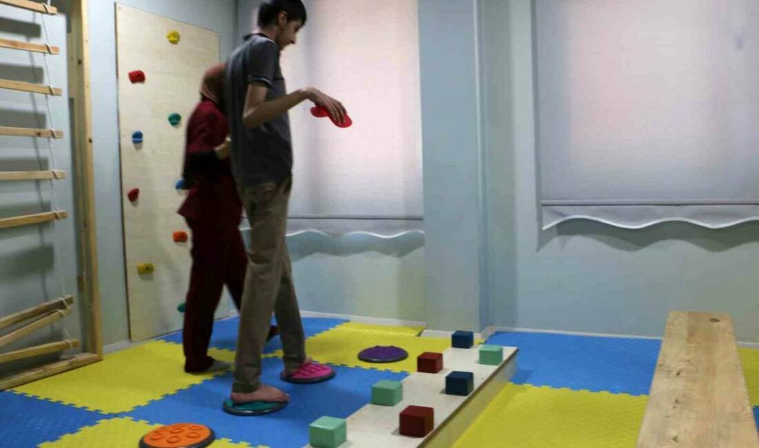 Diyarbakır ABA Otizm Eğitim Merkezi, otizmli bireyler için hareket eğitimi