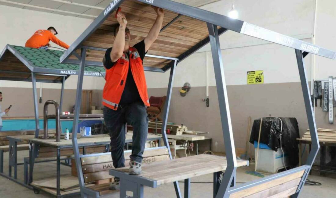 Haliliye Belediyesi, Şanlıurfa’da bir ilk olan ahşap ve metal iş