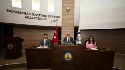 Şahinbey Belediyesi Haziran ayı meclis toplantısının 1. oturumu Mehmet Tahmazoğlu